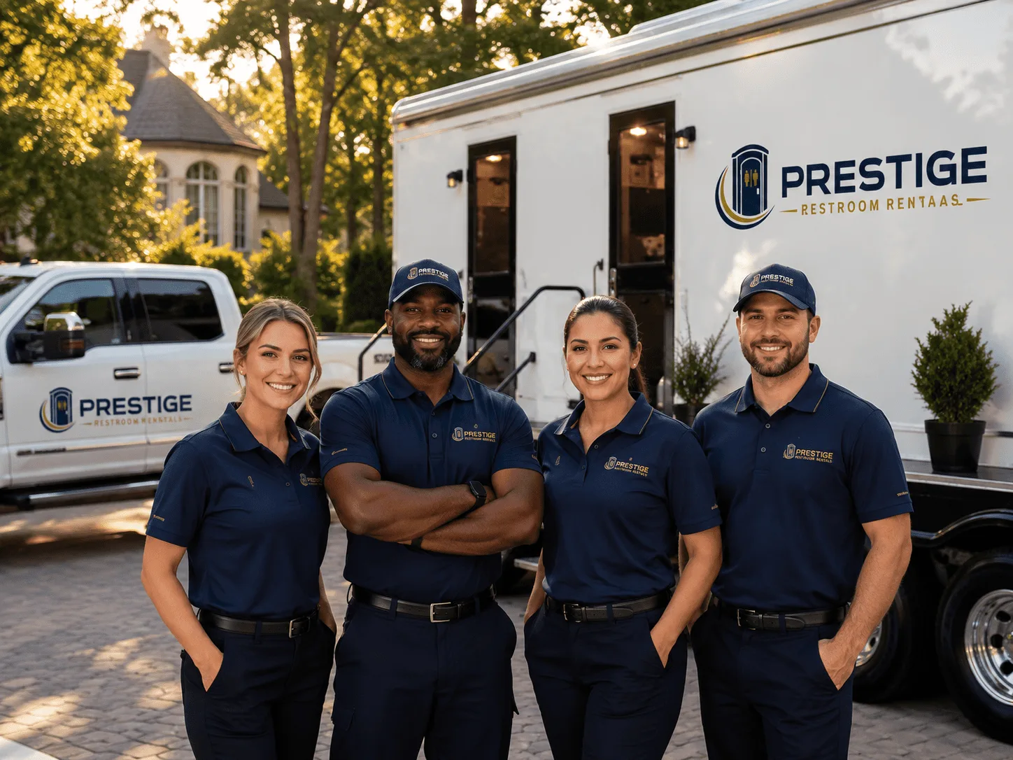 Trusted Luxury Portable Restrooms company in Bascom, OH